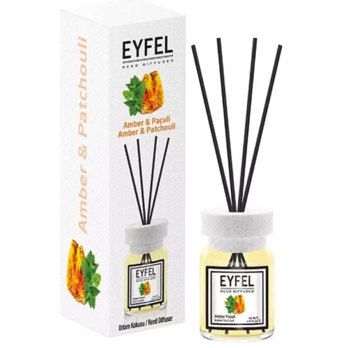 Аромадифузор Eyfel Perfume «Бурштин Пачулі», 120 мл